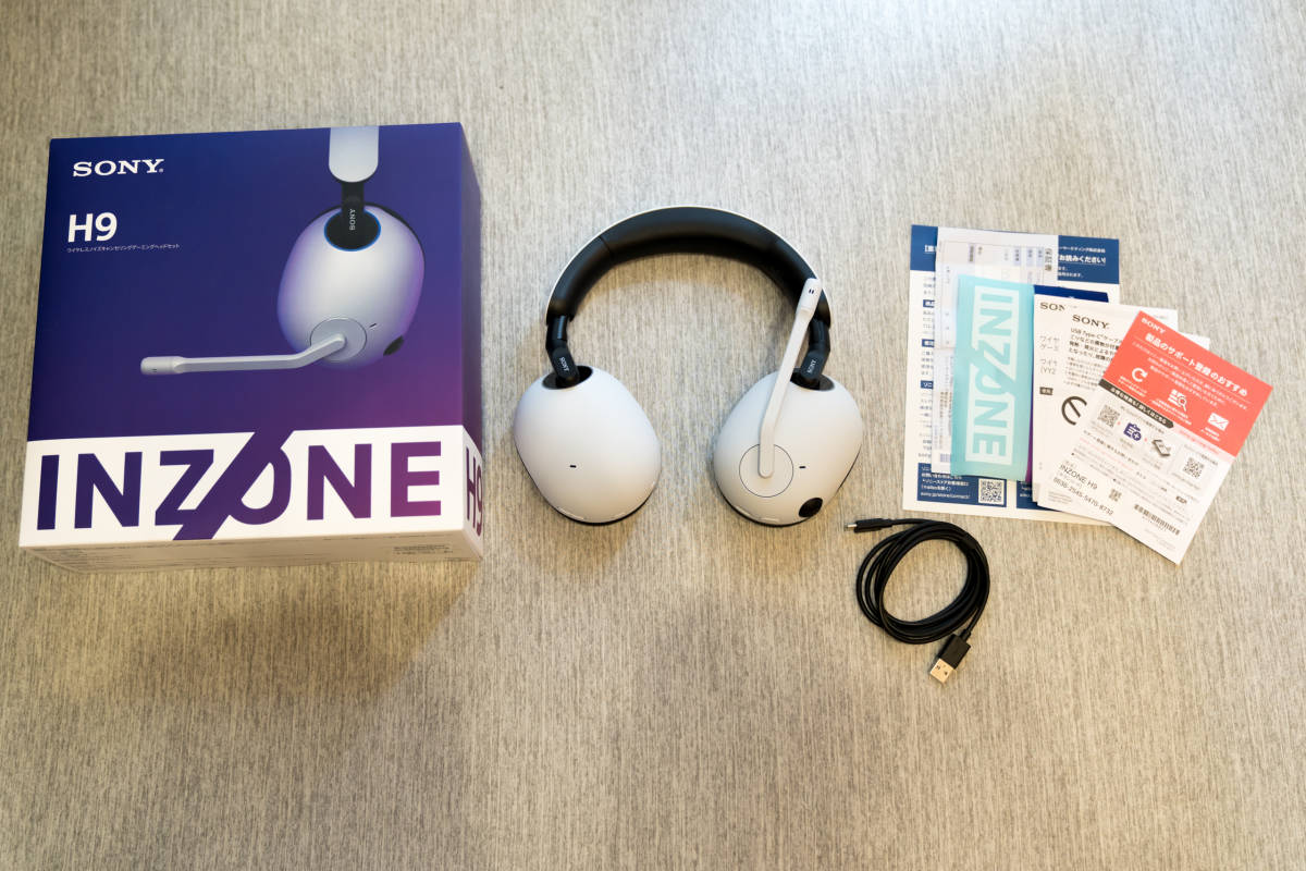 Sony ソニー INZONE H9 ゲーミングヘッドセット 最上位モデル PS5/PC