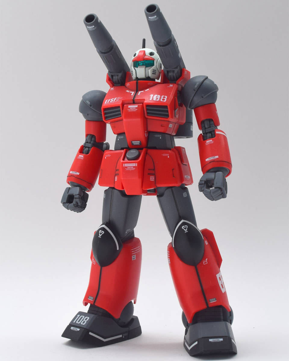 HGUC 1/144 機動戦士ガンダム RX-77-2 ガンキャノン リヴァイブ版 ガンプラ 完成品