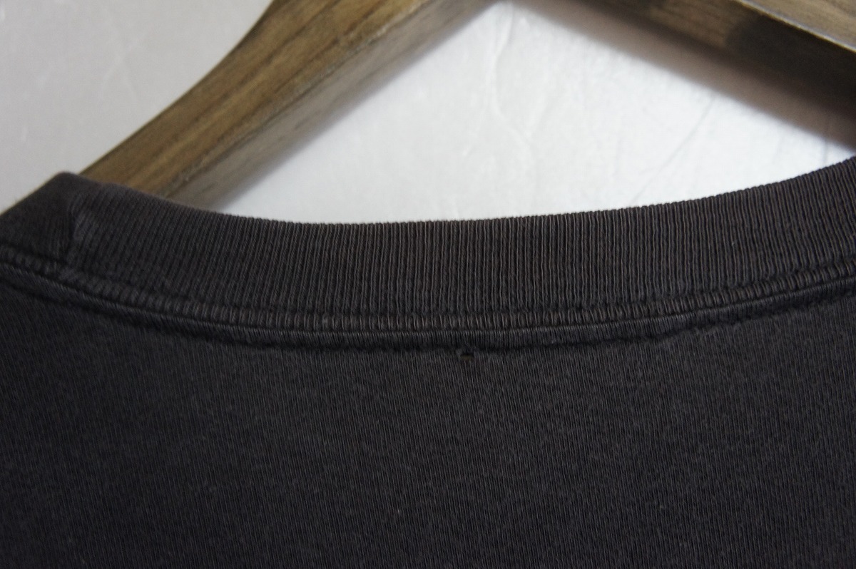 希少 90s Timberlandティンバーランド vintage 古着 Tシャツ 半袖カットソー ロゴ ヴィンテージ ビンテージ 黒123M_小さな穴があります。