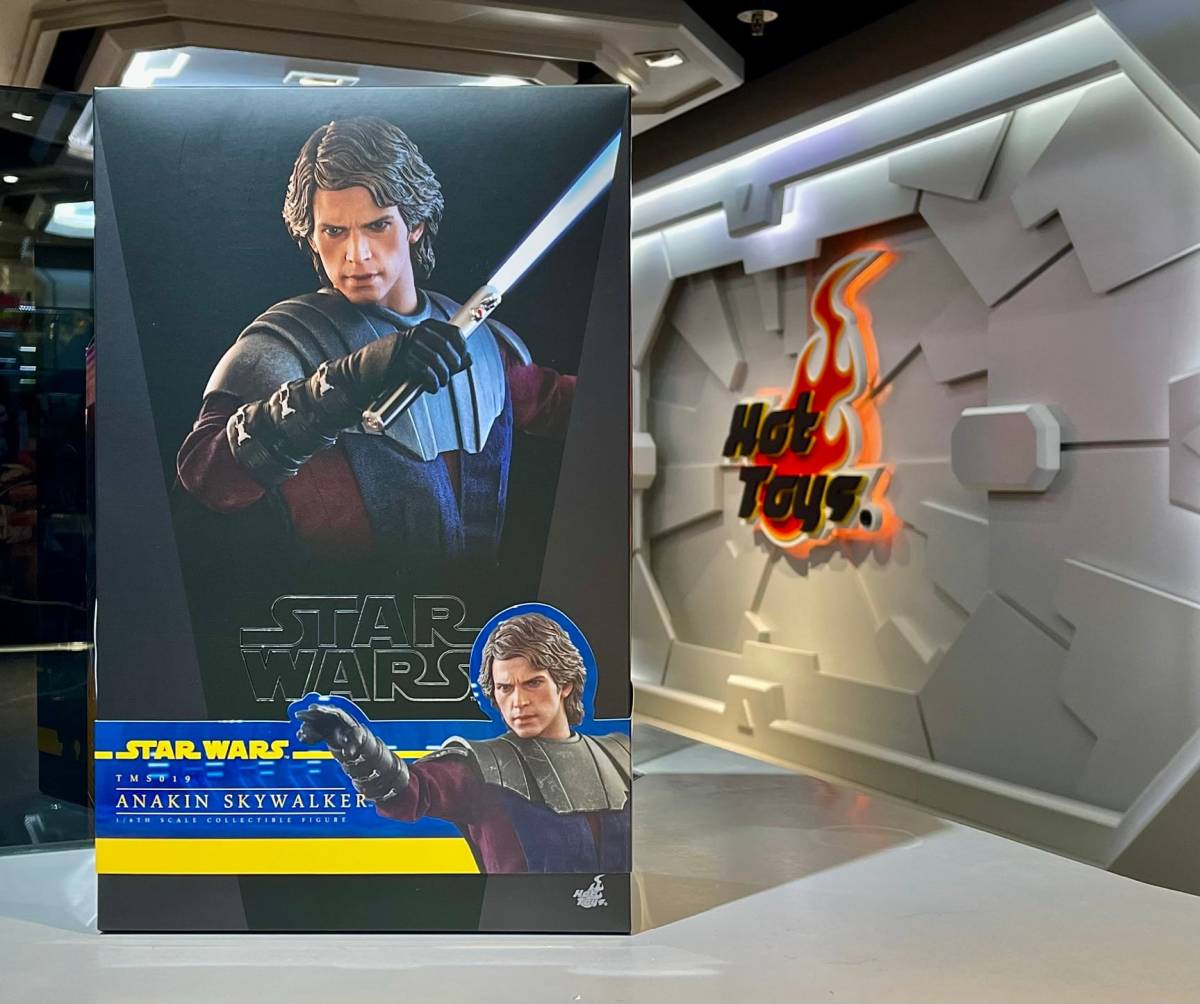 TMS019 ホットトイズ 1/6スケールフィギュア スター・ウォーズ クローン・ウォーズ アナキン・スカイウォーカー Anakin Skywalkerの画像1