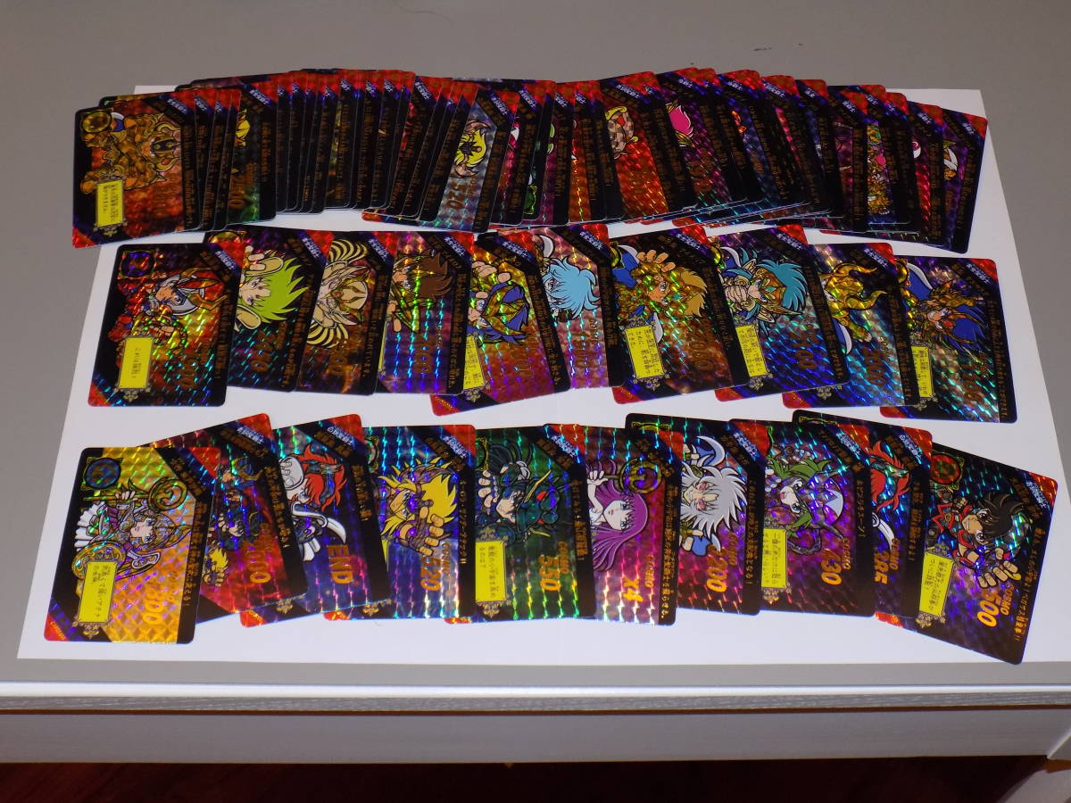 海外版 海外製 カードダス 聖闘士星矢 セイントパラダイス ACT.0～ACT.3 スペシャルカード SPECIAL CARD 全65種