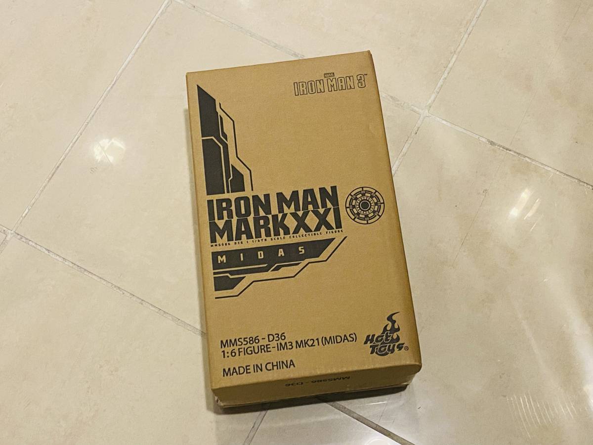MMS586 ホットトイズ DIECAST 1/6スケールフィギュア アイアンマン3