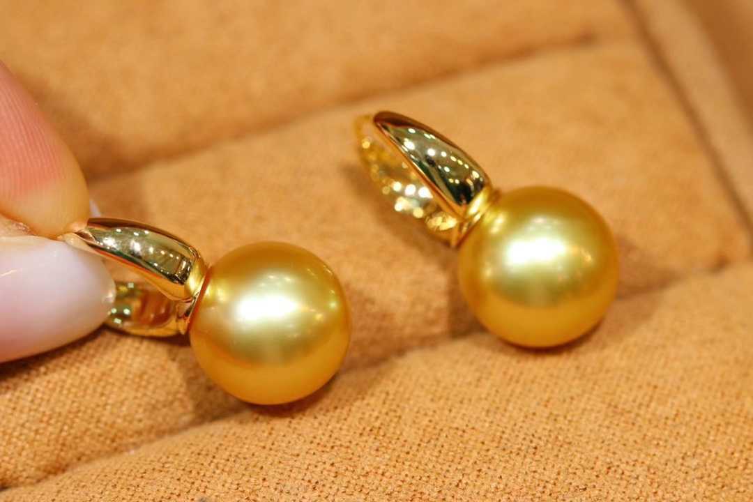 高級】天然南洋真珠 ピアス12-13mm k18 | sweatreno.com