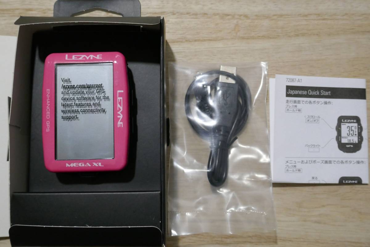 LEZYNE MEGA XL GPS 本体 センサー 2点セット レザイン サイクル