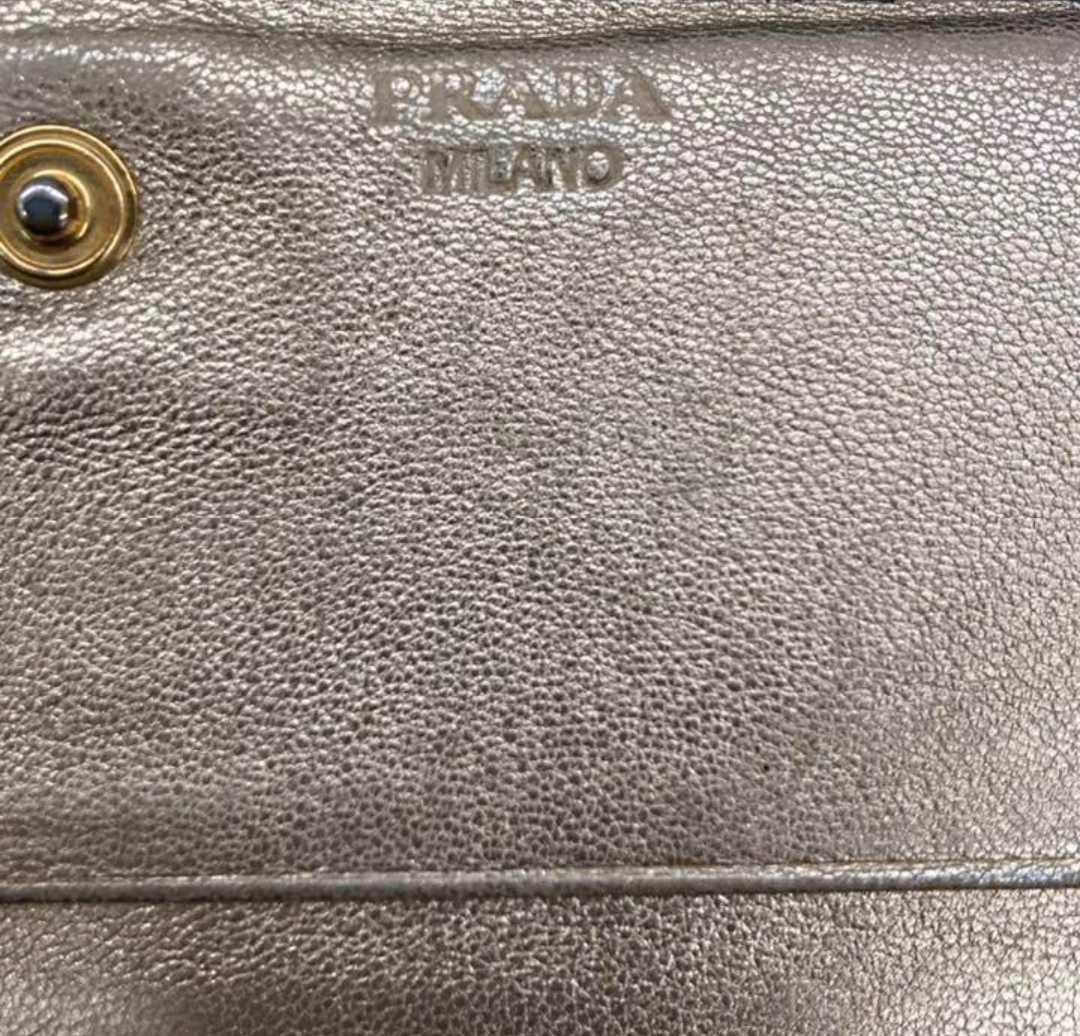 PRADA プラダ 長財布 サフィアーノマルチカラー ブラック 財布