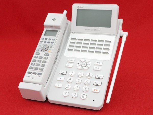 同梱不可】 A1-(24)CCLIPTEL-(1)(W)(24ボタンIPカールコードレス電話機