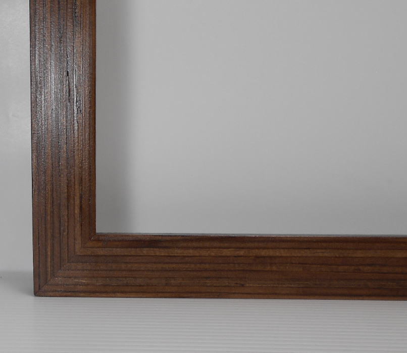 卓出 自作 手造り新品 竿幅36㎜油絵F6号サイズ用の木製額縁フレーム