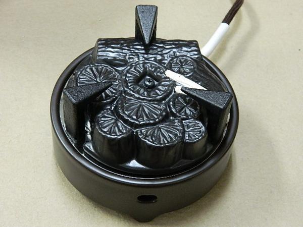 ★売出【七】茶道具 表千家用 遠赤外線炭型ヒーター YU002-C強弱 500W ヤマキ電器 新品