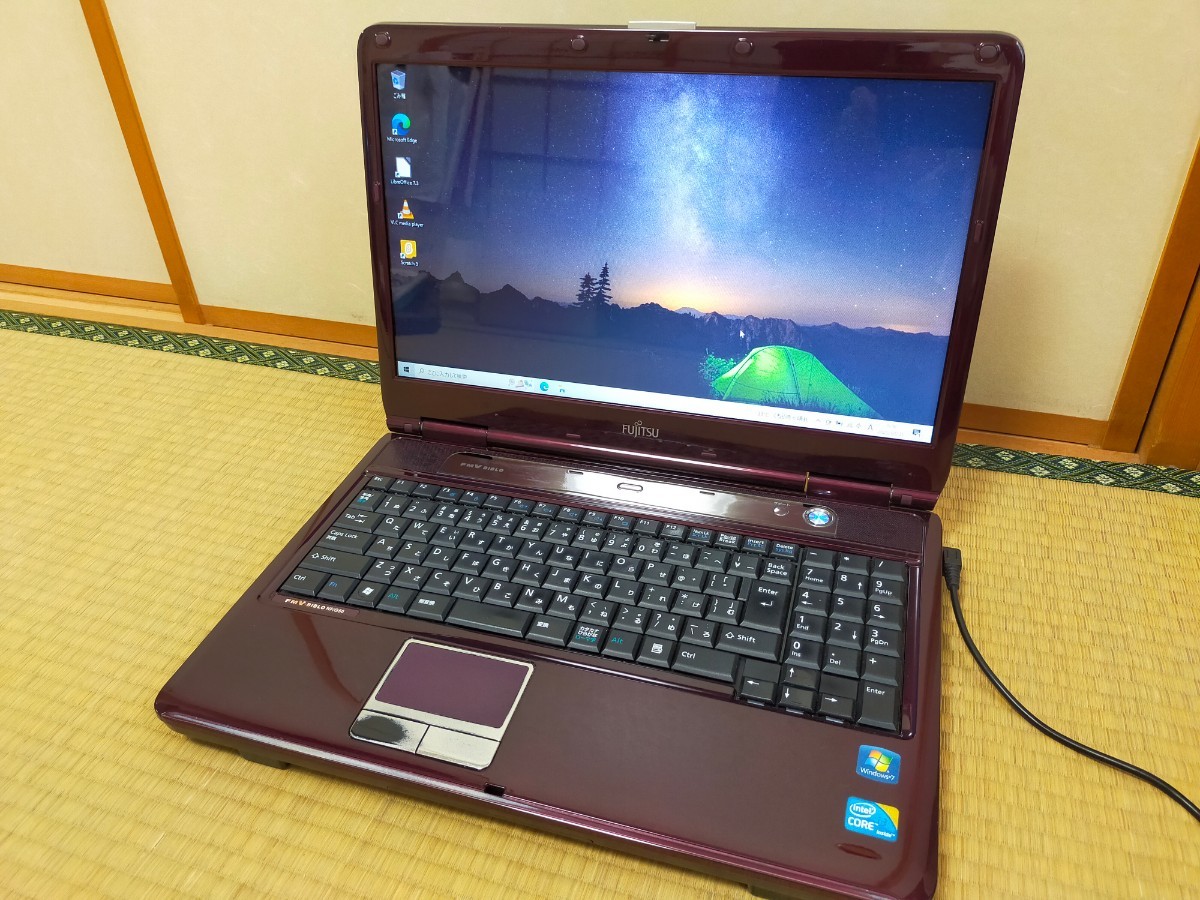 即発送可能】 高速SSD240GB搭載 FMV-BIBLO NF/G50 ノートパソコン 8