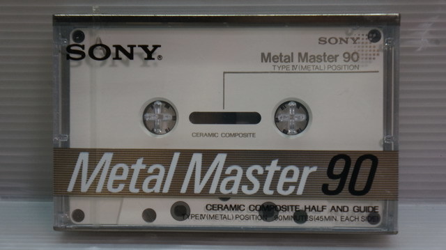 s231 90分 カセットテープ SONY METAL MASTER メタルマスター 90 