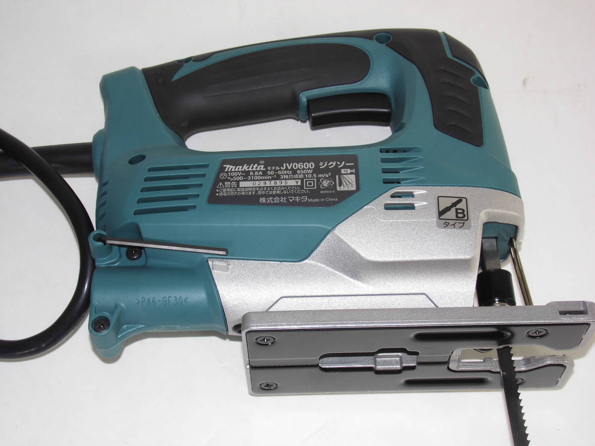 美品 動作品 makita マキタ ジグソー JV0600 ケース 電動工具 DIY