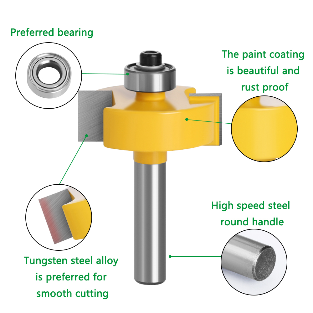  woodworking width groove router bit trimmer axis car nk8mm cutter endmill f rice 6 size bearing attaching 2 pcs set 