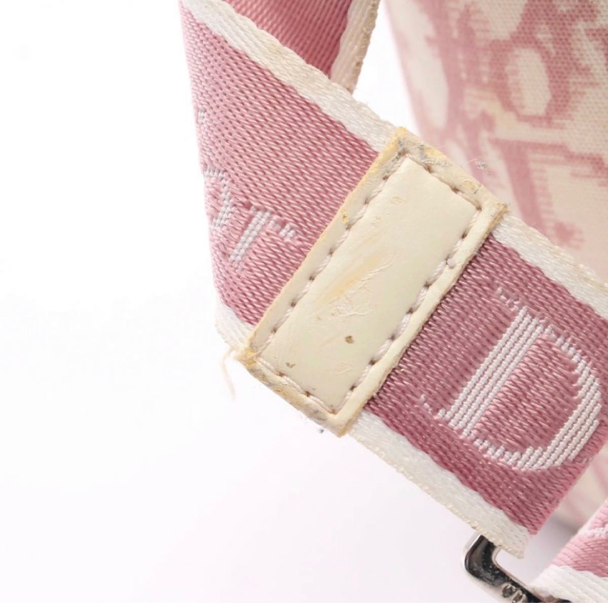 クリスチャンディオール Christian Dior ピンク トロッター ライン
