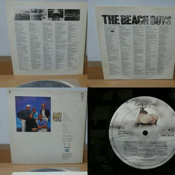 【送料無料】オランダ盤LPビーチボーイズThe Beach Boys 1985_画像3