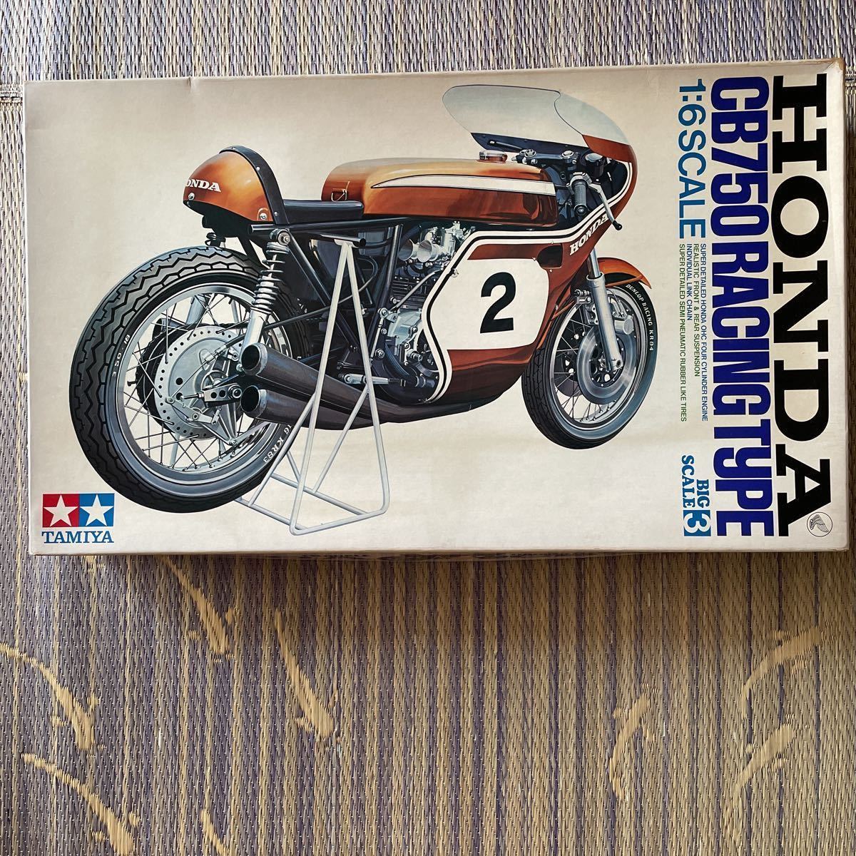 HONDA CB750レーシングタイプ タミヤ 16003 1/6 美品!-