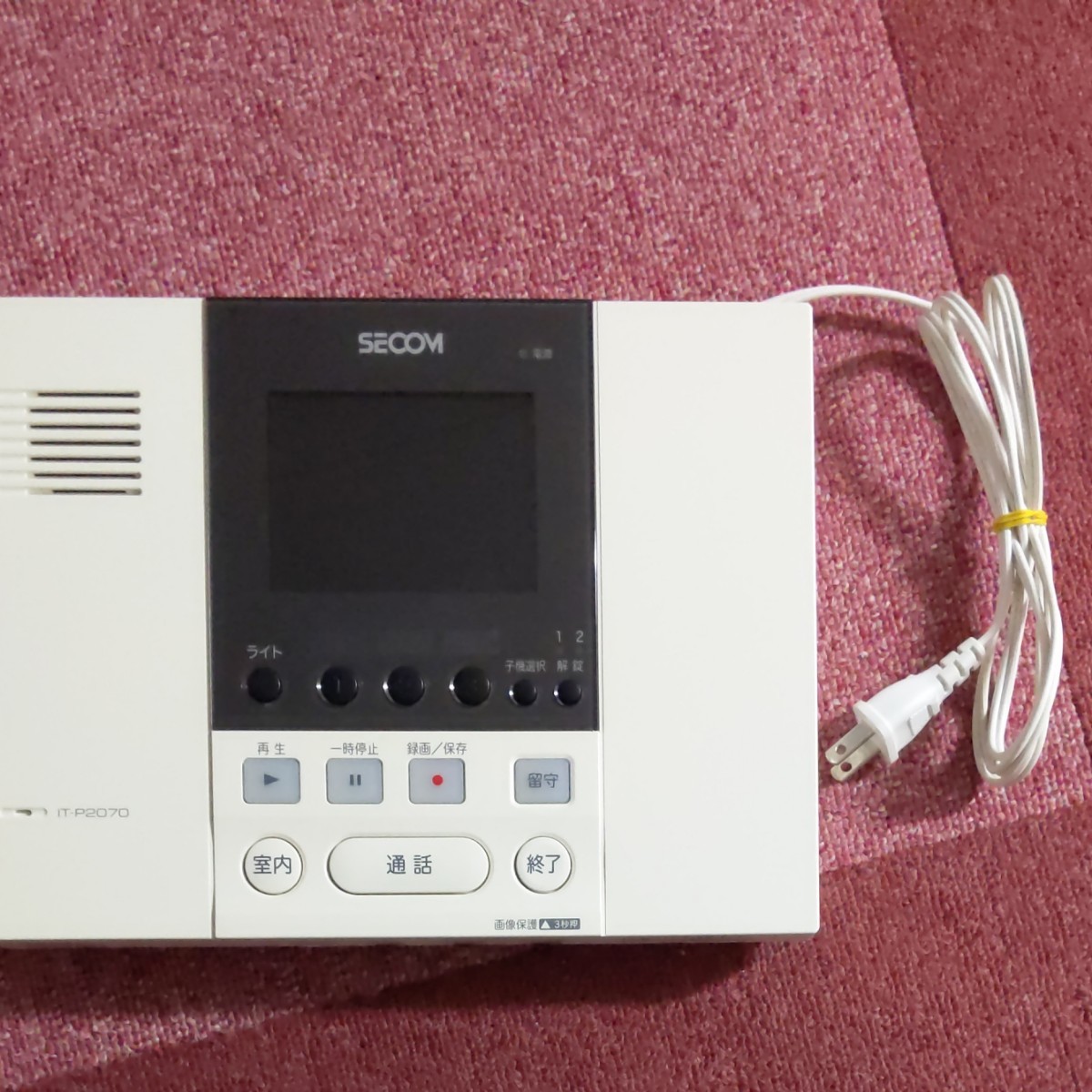 SECOM セコム インターフォン親機 子機 配線セット|Yahoo SECOM セコム インターフォン親機 子機 配線セット|Yahoo