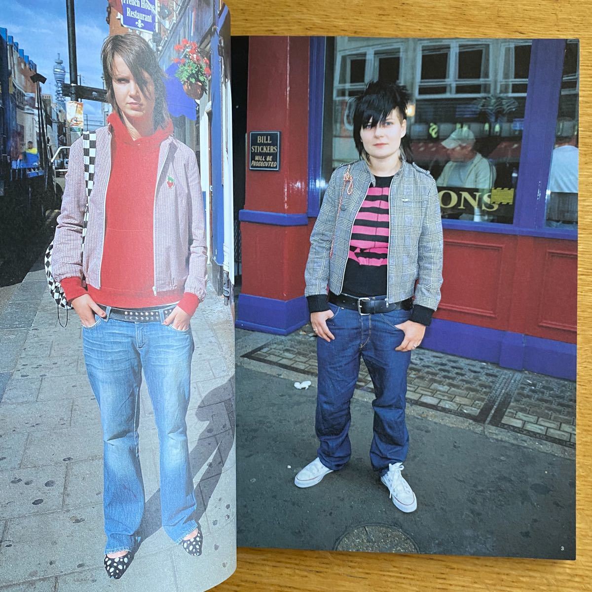 STREET 01.2003.No.137 style from London Paris FRUiTS1月号別冊