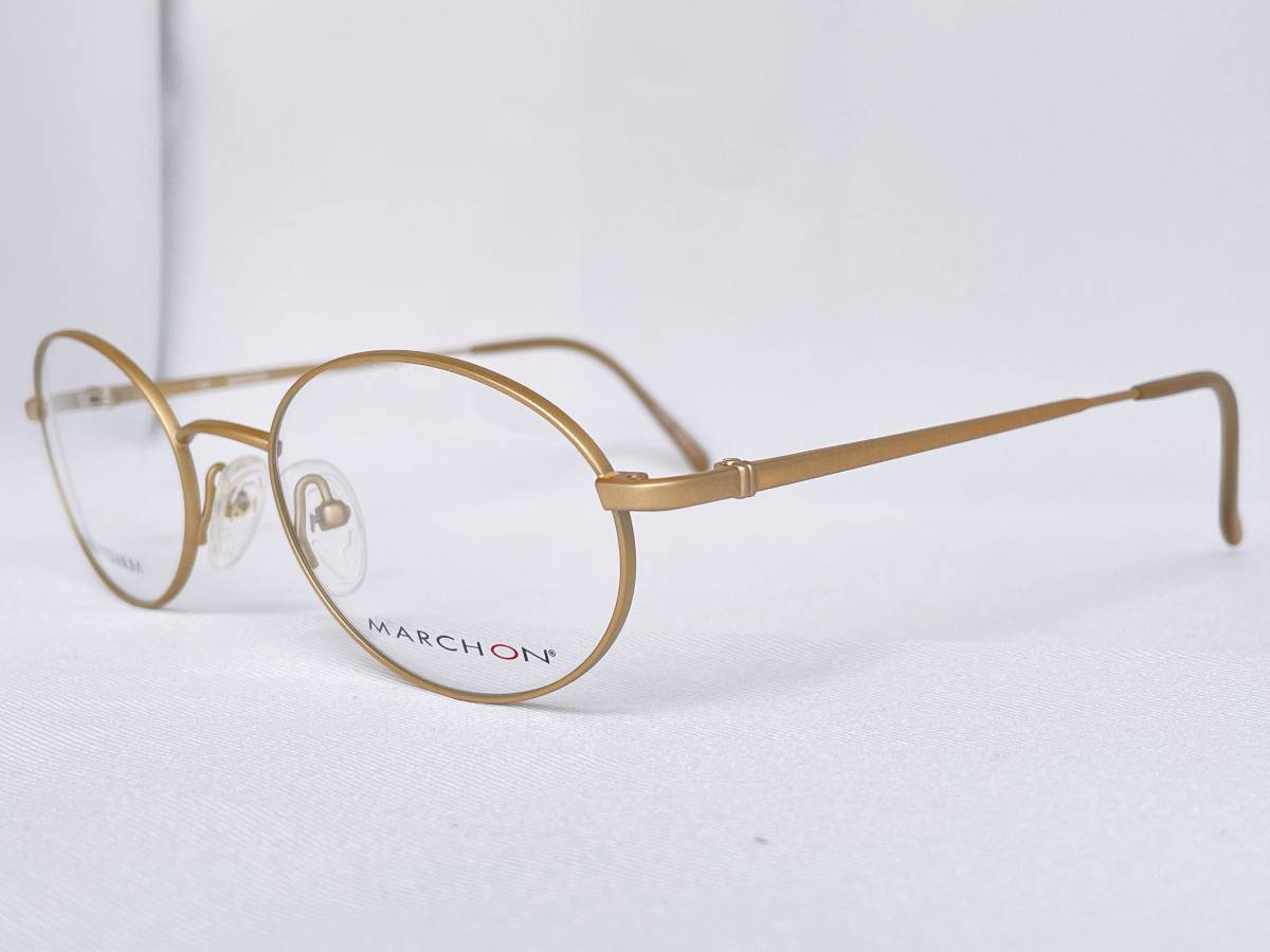人気の定番 3a 295 新品 眼鏡 メガネフレーム Marchon マーション 軽量 チタン 日本製 ブランド