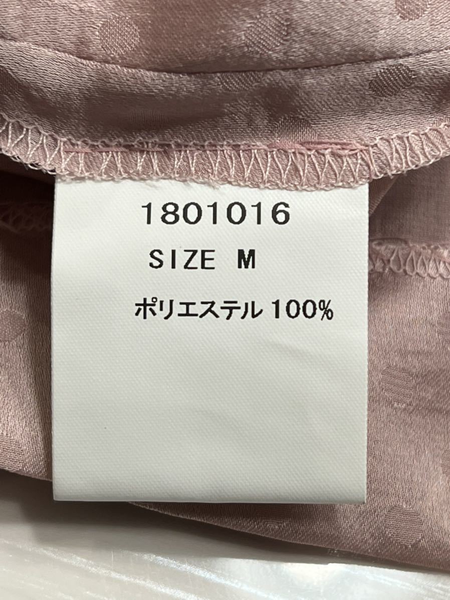 (送料無料)新品未使用品 Mignon ミニョン レディーストップス 半袖ワンピース ☆サイズM ☆素材 ポリエステル100%_画像6