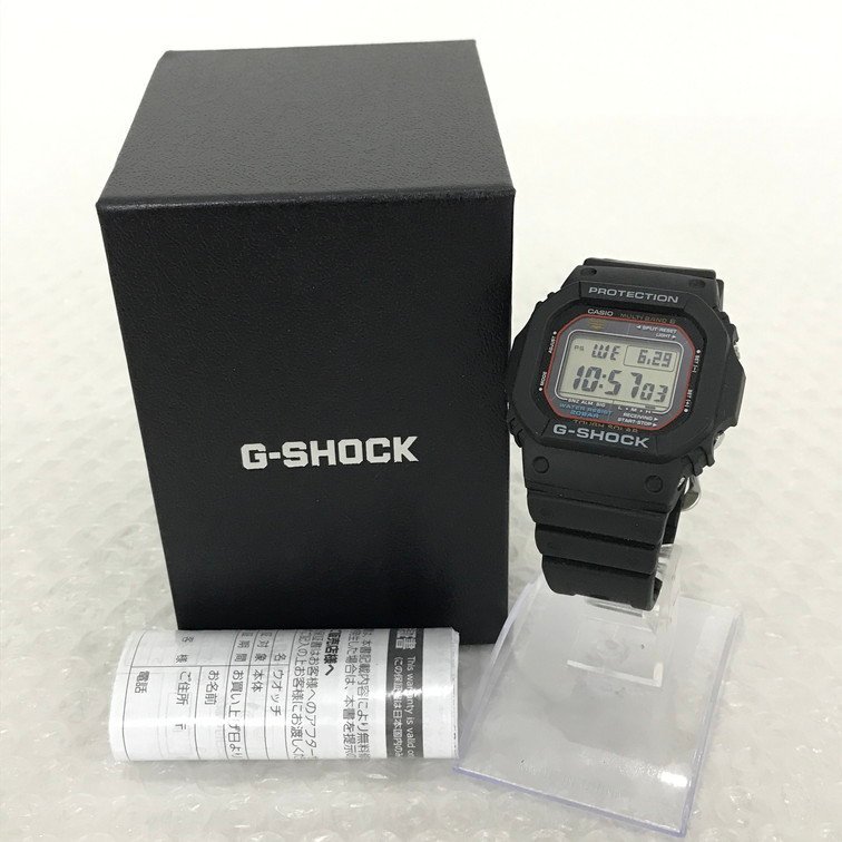 ※送料着払い※【1790531】CASIO G-SHOCK GW-M5610U ソーラー 腕時計 稼働 箱付_画像1