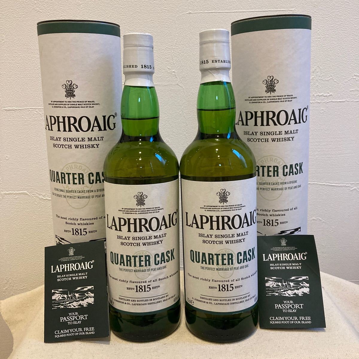 人気 終売 LAPHROAIG ラフロイグ トリプルウッド ウイスキー - 通販