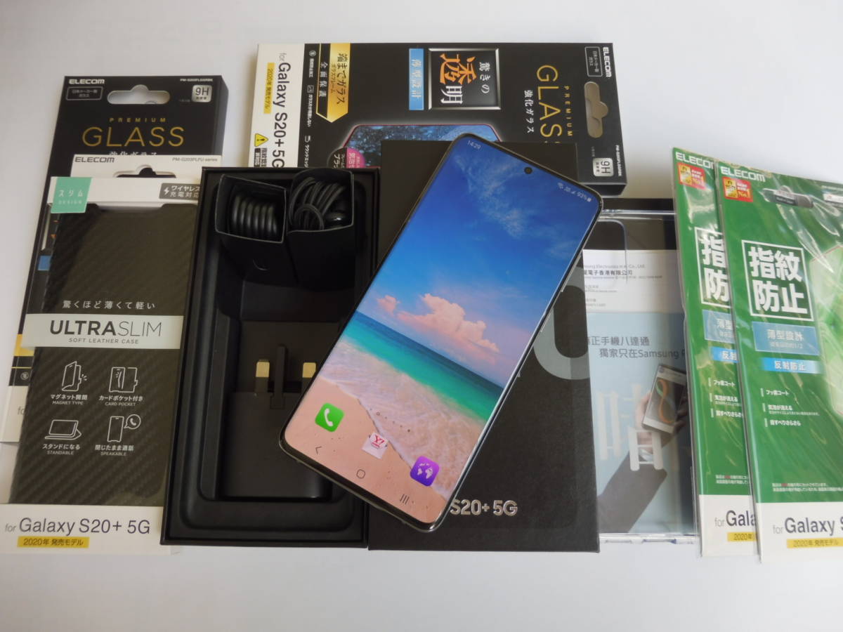 Galaxy S20+/ ギャラクシー香港版 G9860 Dual Simフリー12GB/128GB 5G