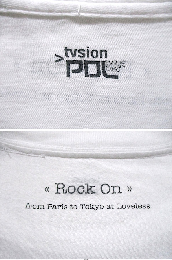 2007 Rock On from Paris to tokyo at Loveless Morrissey Limited Tee モリッシー フォトプリント 限定 Tシャツ 白 Mサイズの画像4