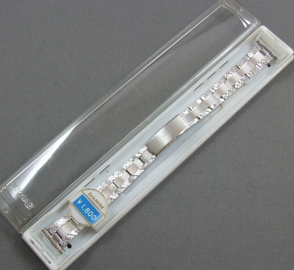 210円 小物などお買い得な福袋 ■ 即決 15 mm バンビ 三つ折りクサリバンド 黄銅 ロジュームメッキ 送料 140円