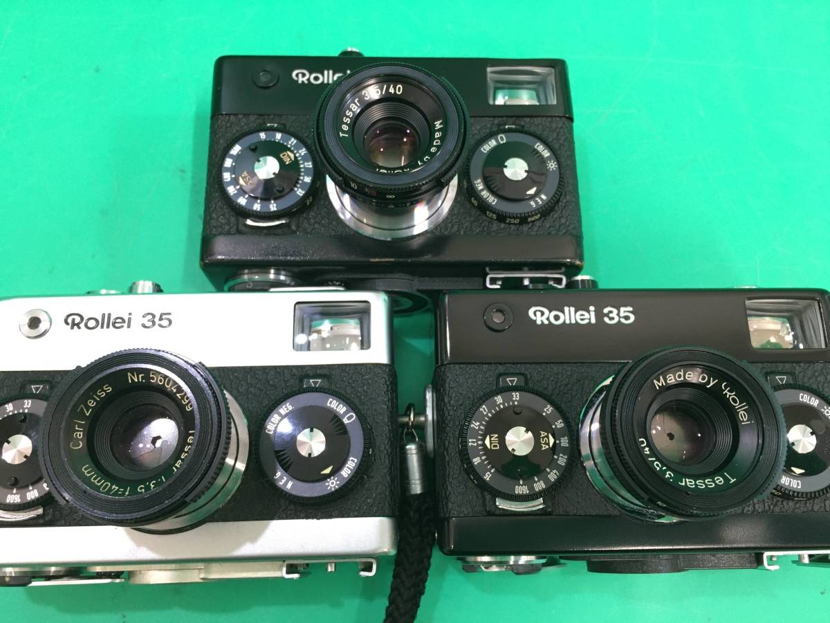 ★ Rollei 35 ×2 + 35T ★ ローライ コンパクトフィルムカメラ_画像9