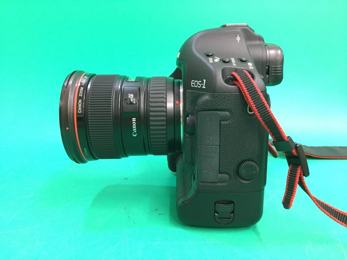 ★ Canon EOS-1 D Mark Ⅲ + CANON ZOOM LENS EF 17-35mm 1:2.8 L 等レンズ4本 ★ キャノン デジタル一眼レフカメラ_画像4