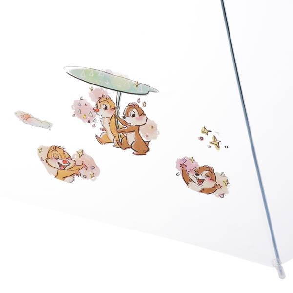  Disney store ( chip & Dale ) sticker * seal ( umbrella for )Disney Happy Rainy Day