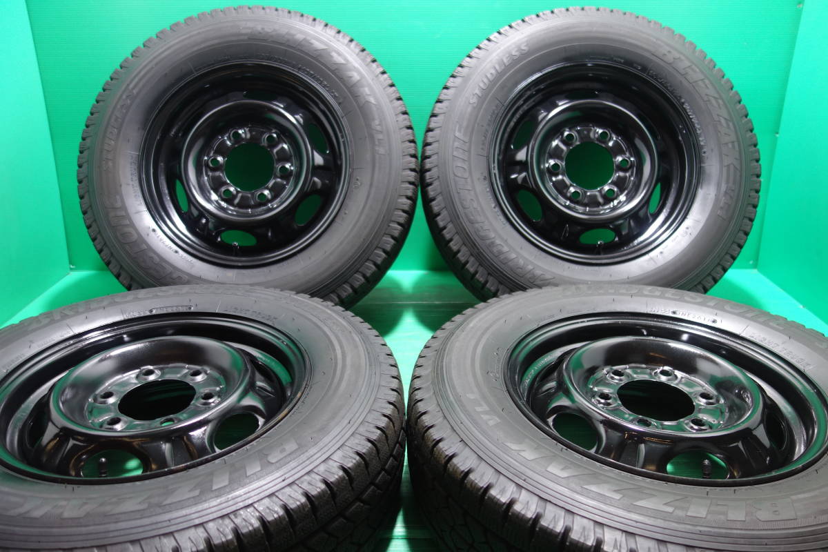 H1280-17 195/80R15 107/105L LT スタッドレス 4本セット ブリヂストン