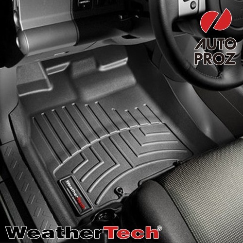  коврик на пол Ford Mustang 2011-2014 год 1 ряда левый руль для пол подкладка черный WeatherTech стандартный товар 