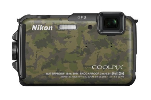 Nikon デジタルカメラ COOLPIX AW110 防水18m 耐衝撃2m ディープカムフラ ( 良品)