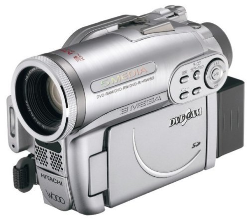 HITACHI DVDビデオカメラ DVDカム Wooo プレミアムシルバー DZ-GX3300-S(中古 良品)