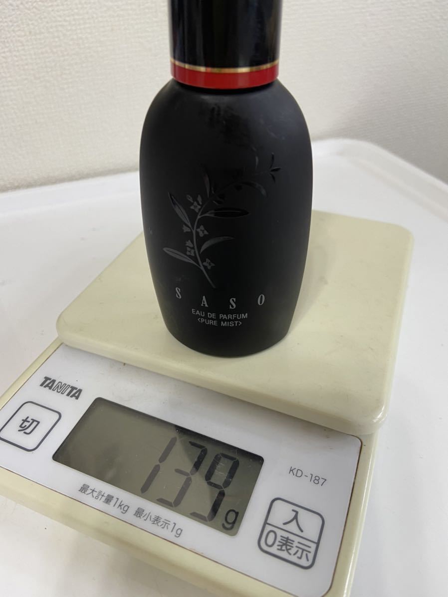 * Shiseido sasosaso. tea caddy o-do Pal fam pure Mist 50ml SHISEIDO perfume gross weight 139g remainder amount enough rare rare outside fixed form shipping 350 jpy 