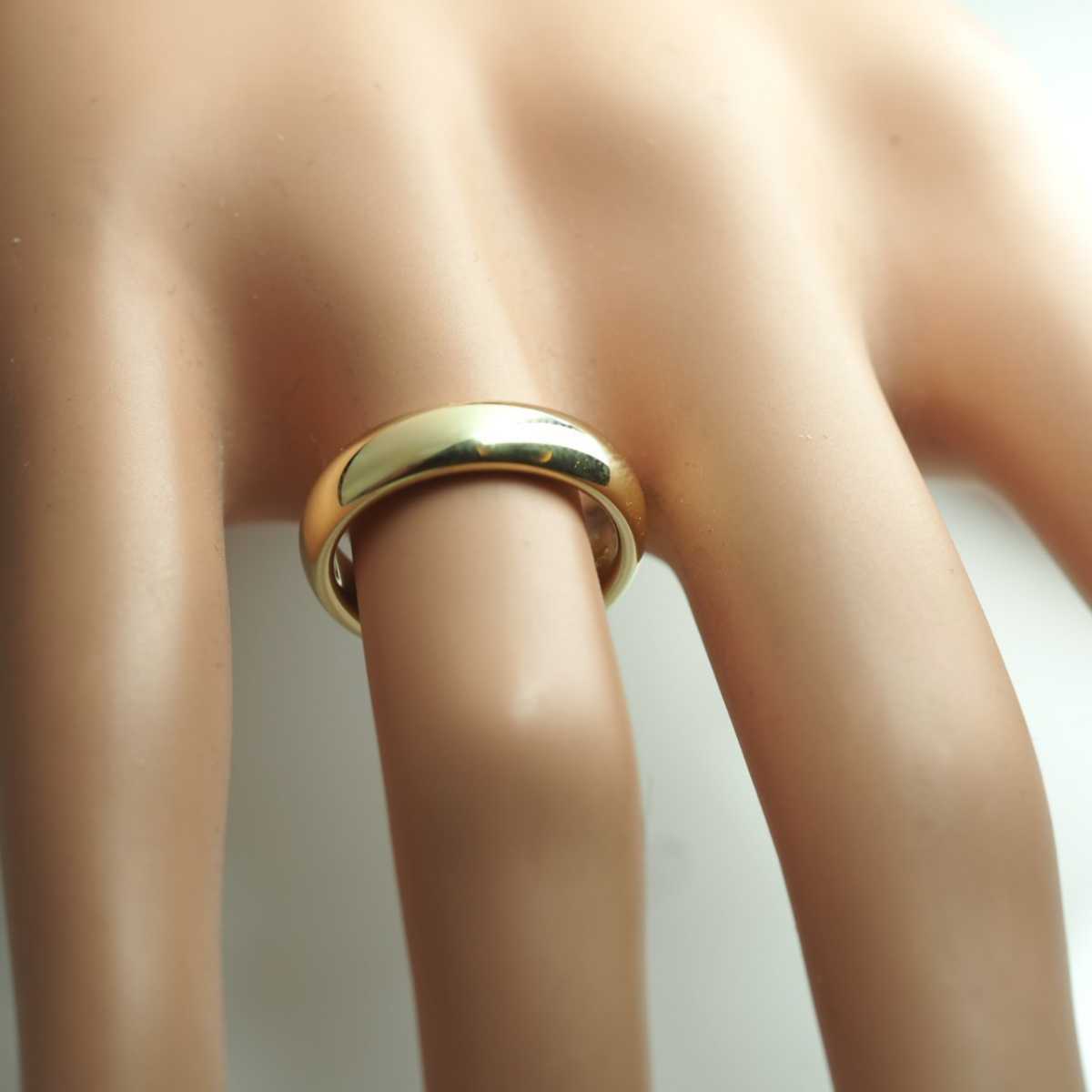 ○TIFFANY&Co. ティファニー ルシダバンドリング 750YG ccorca.org