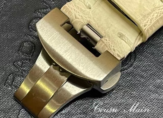  new design PANERAI direction ORIGINAL D-BUCKLE D buckle concerned with ... finish .22mm