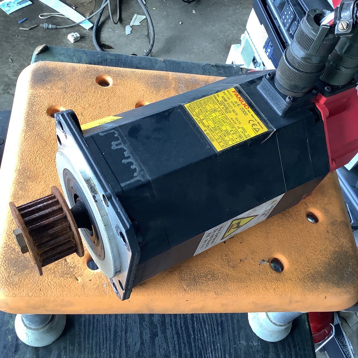 FANUC ACサーボモーター SERVO MOTOR 中古品 A06B-0115-B103 FANUC ACサーボモーター SERVO MOTOR 中古品 A06B-0115-B103