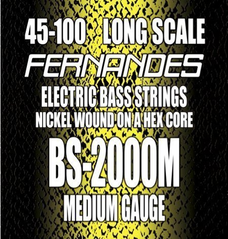 Fernandes BS-2000M / Medium Gauge フェルナンデス 日本製 ロングスケール用 ベース弦 ミディアムゲージ_画像2