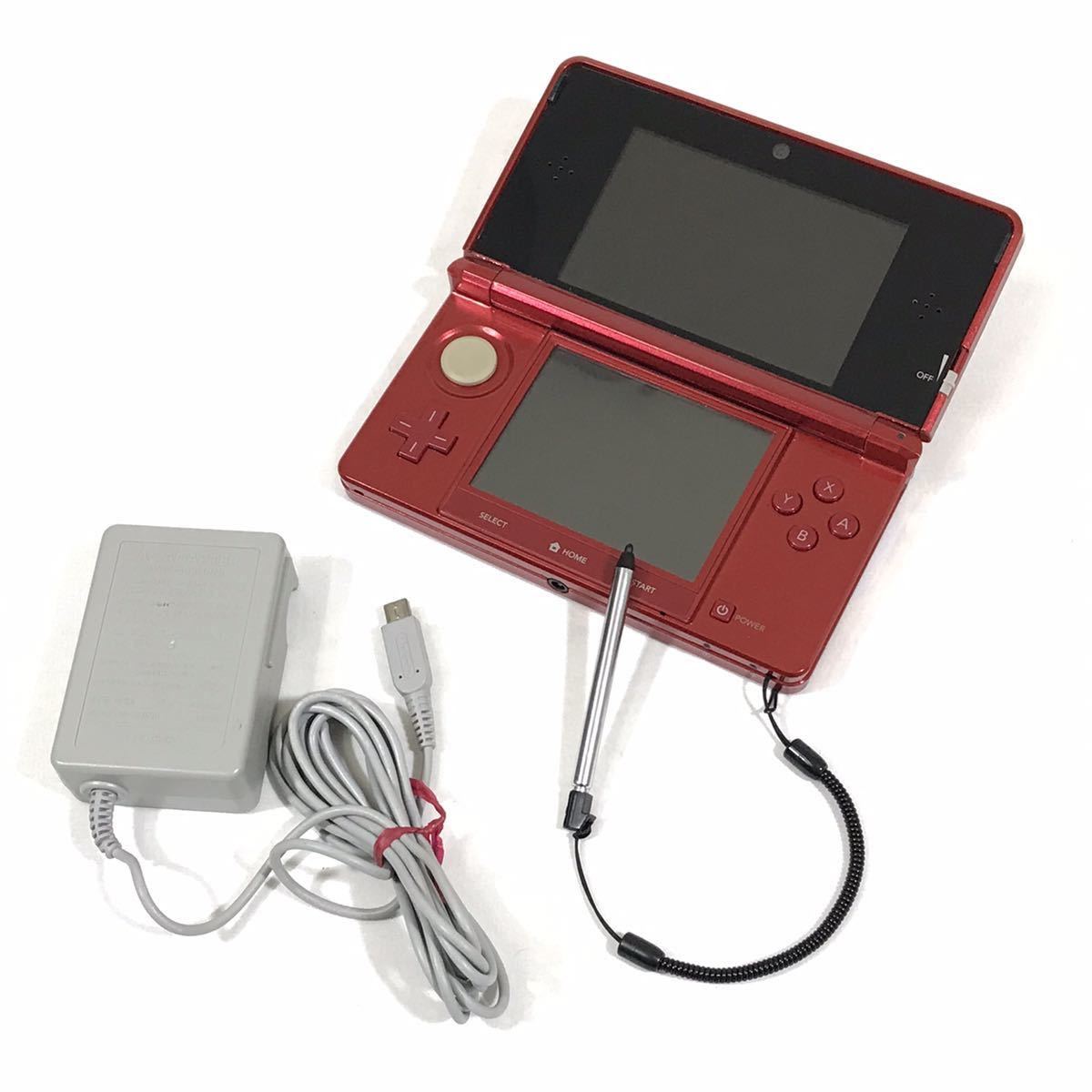 美品】Nintendo ニンテンドー 3DS 本体 CTR-001(JPN) フレアレッド 赤 タッチペン アダプター付き 任天堂 初期化 動作確認済み  人気 的详细信息 | 雅虎拍卖代拍 | FROM JAPAN