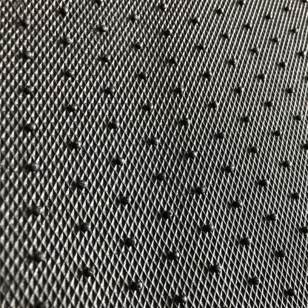 デュトロ ダイナ トヨエース 平成11年5月- 標準 ダブルキャブ フロアマット リア ブルー x ブラック チェック 青x黒 PA-TFM22-BL_画像3