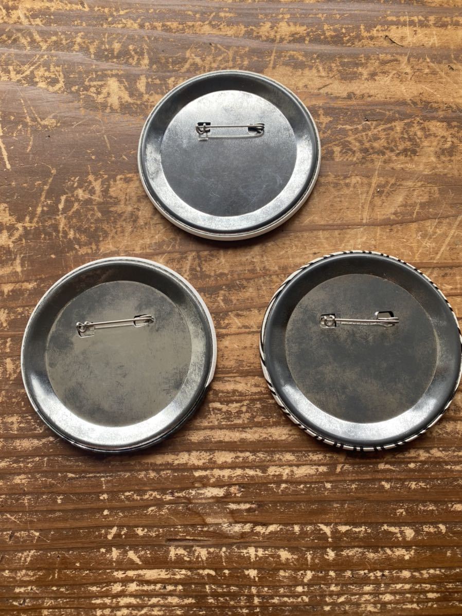 アンダーカバー UNDERCOVER 缶バッジ 3個セット but beautiful アンダーカバー UNDERCOVER 缶バッジ 3個セット but beautiful