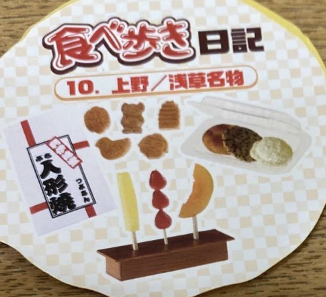 リーメント ぷちサンプル 食べ歩き日記 ⑩上野/浅草名物 2006 食品 