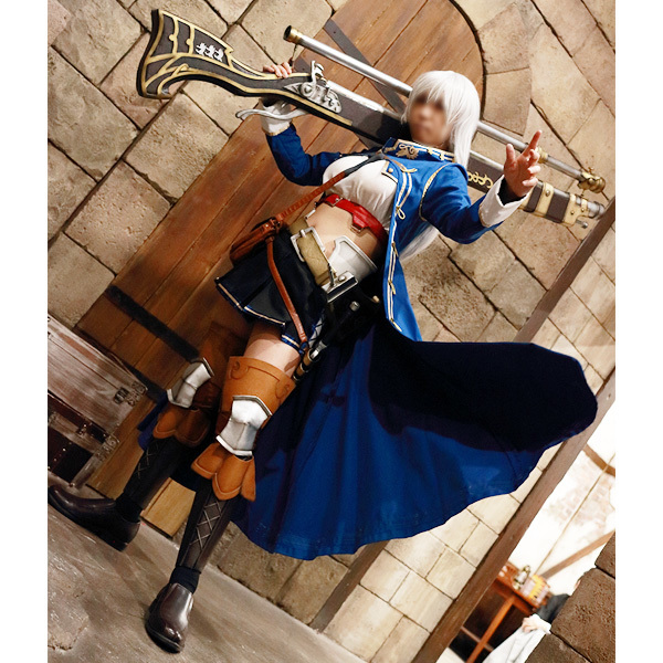 ☆ コスプレ衣装 グランブルーファンタジー シルヴァ グラブル ☆ コスプレ衣装 グランブルーファンタジー シルヴァ グラブル