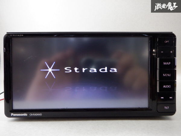 受注生産品】 Panasonic Panasonic CN-RA04WD 2017年データ ストラーダ