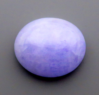 3202【上級品】ラベンダーヒスイ ルース 7.48ct 高彩度の淡い青紫 ミャンマー : 瑞浪鉱物展示館 【送料無料】