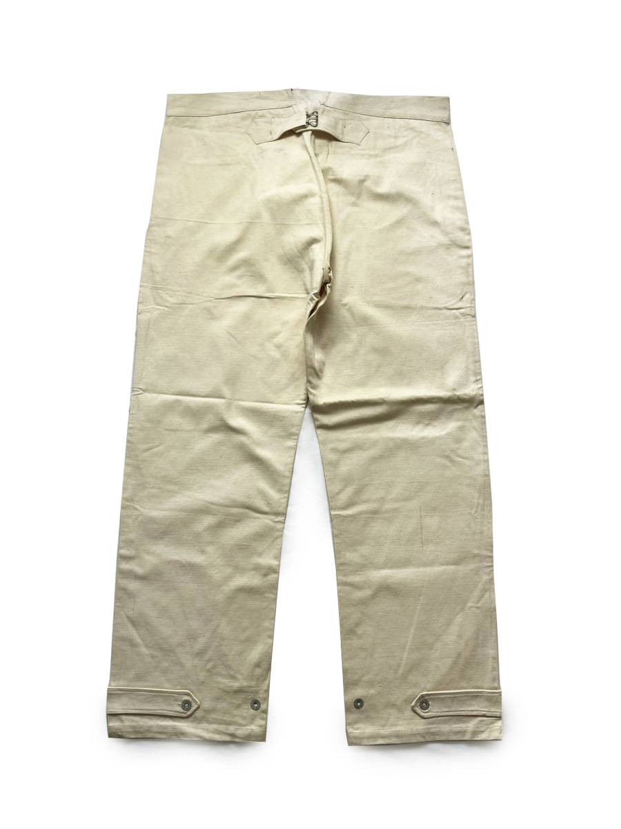 フランス軍】ホスピタルパンツ deadstock ミリタリー ワークパンツ 軍