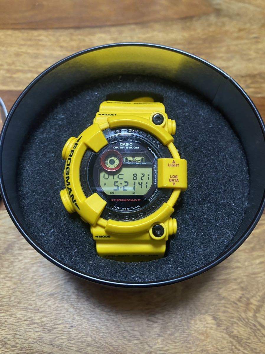 G-SHOCK 30周年限定フロッグマン GF8230E-9JR イエロー 腕時計
