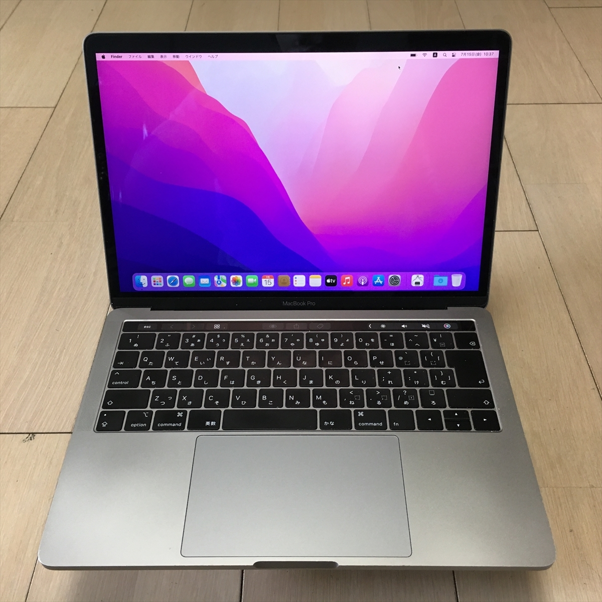 889) Apple MacBook Pro Retina 13インチ 2018 Core i7 2 7GHz/RAM 